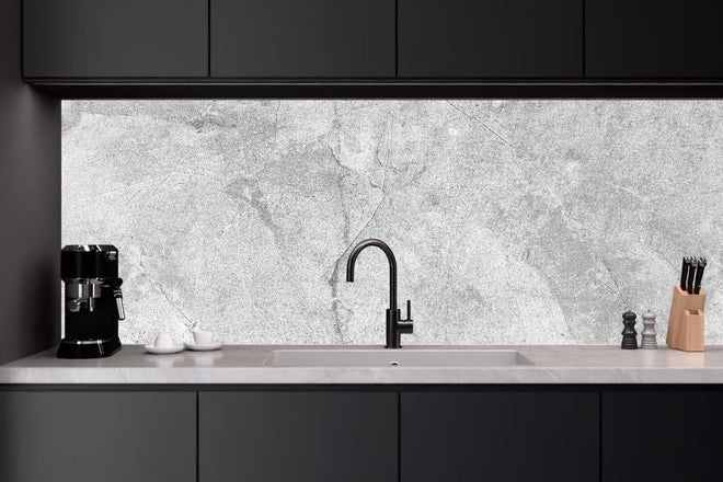 Küchenrückwand - Graues Betonmuster
