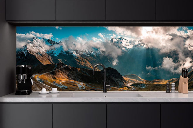 Küchenrückwand - Großglockner Alpenstraße in Österreich