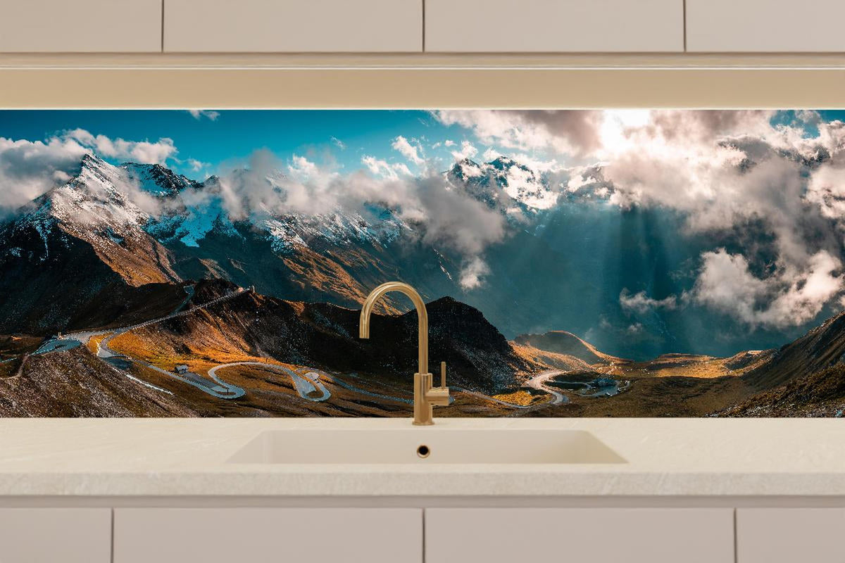 Küchenrückwand - Großglockner Alpenstraße in Österreich
