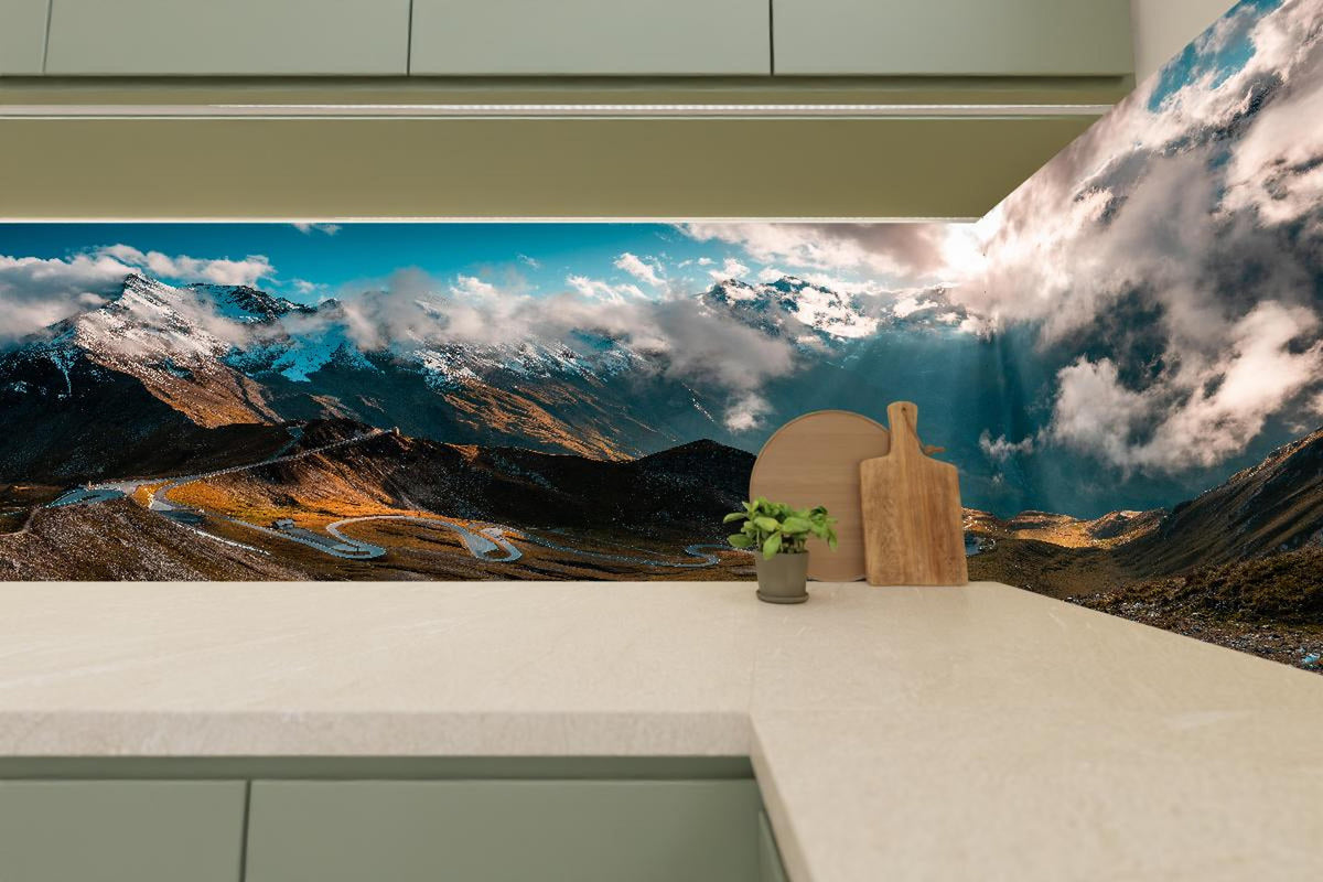 Küchenrückwand - Großglockner Alpenstraße in Österreich