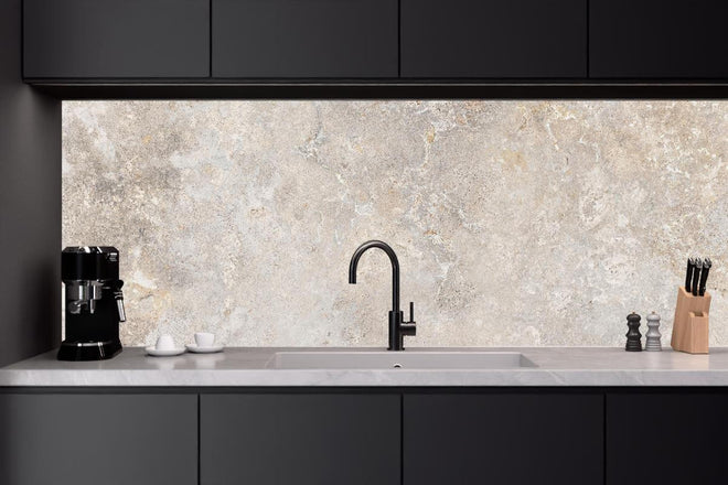 Küchenrückwand - Hell bräunliche edle Marmortextur