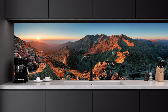 Küchenrückwand - Herbstliche Berglandschaft