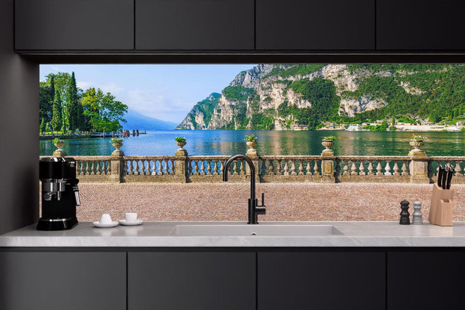 Küchenrückwand - Italien Riva del Garda See