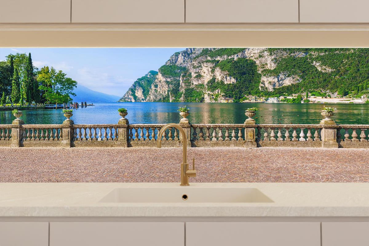 Küchenrückwand - Italien Riva del Garda See