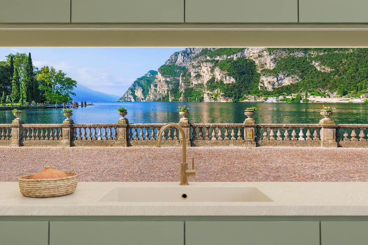 Küchenrückwand - Italien Riva del Garda See