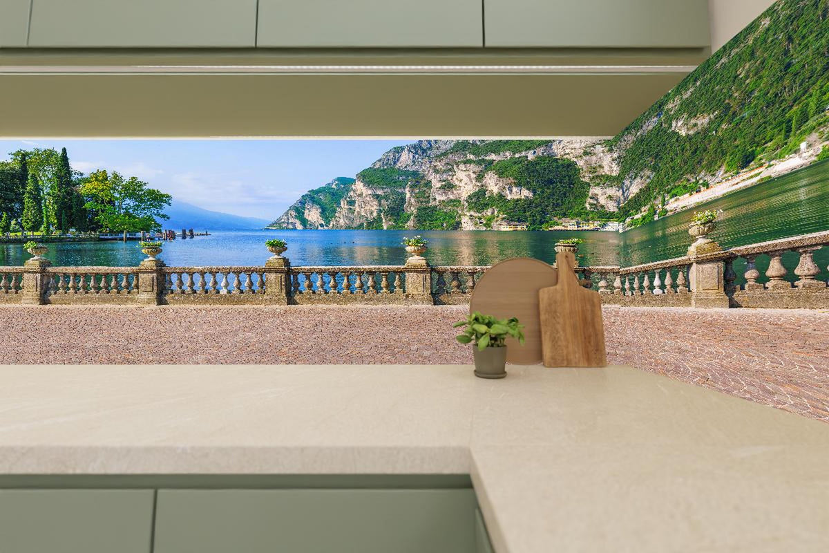 Küchenrückwand - Italien Riva del Garda See