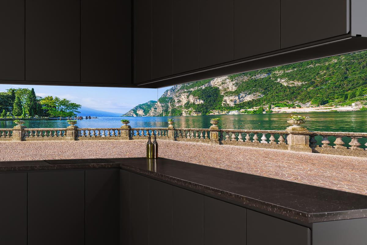 Küchenrückwand - Italien Riva del Garda See