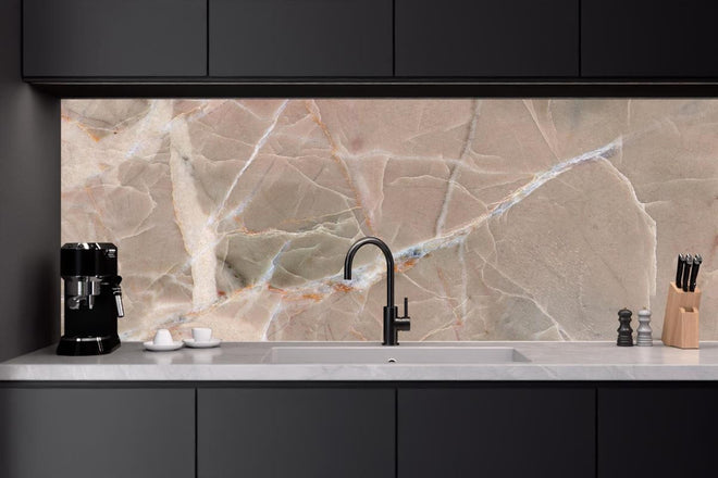 Küchenrückwand - Italienische Marmor Textur