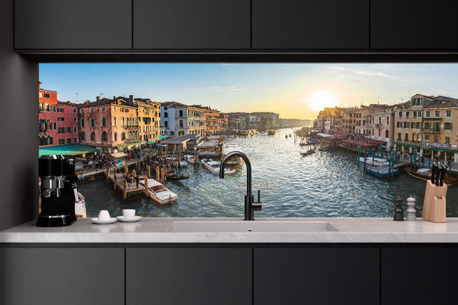 Küchenrückwand - Kanäle von Venedig - Italien
