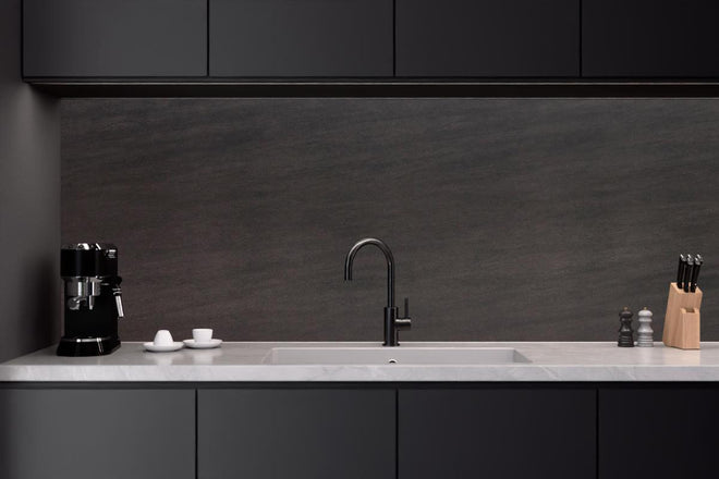 Küchenrückwand - Keramik Midnight Black