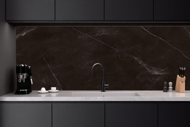 Küchenrückwand - Keramik Tempest Black