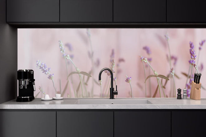 Küchenrückwand - Lavendel