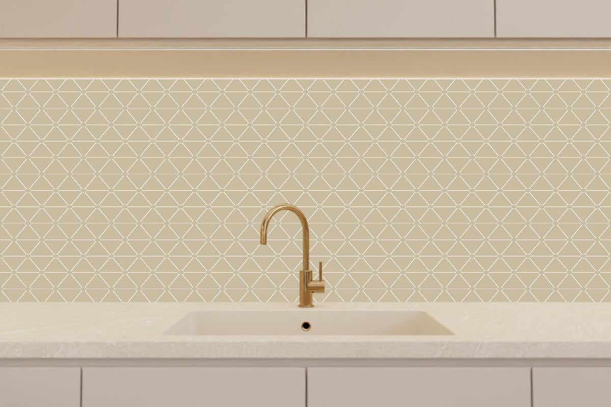 Küchenrückwand - Nahtlose beige Textur für modernes Design