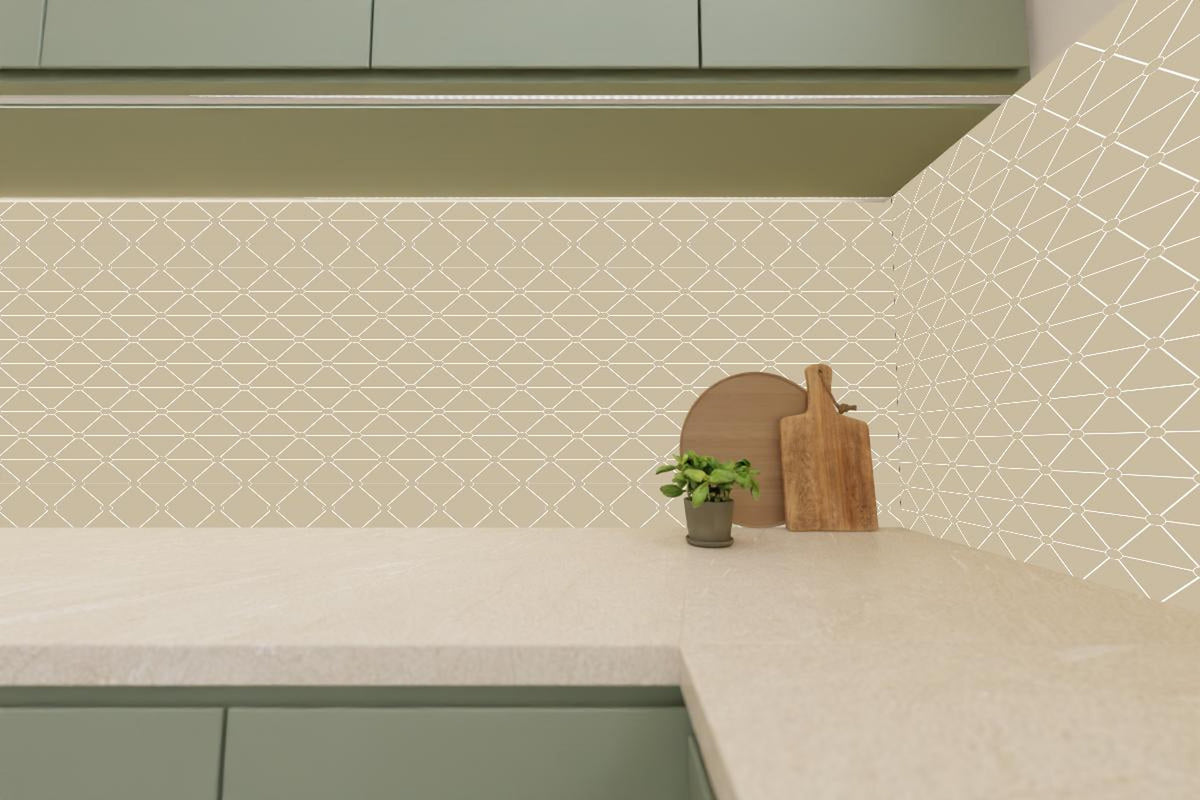 Küchenrückwand - Nahtlose beige Textur für modernes Design