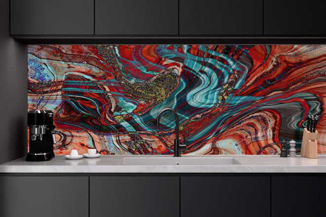 Küchenrückwand - Natürlicher Luxus Marmor