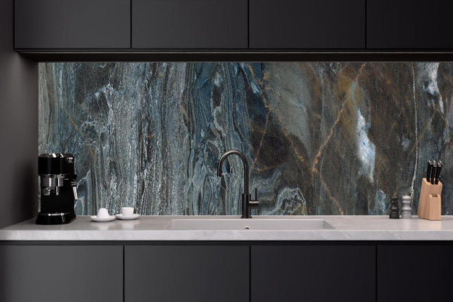 Küchenrückwand - Natürliches Muster aus Marmor