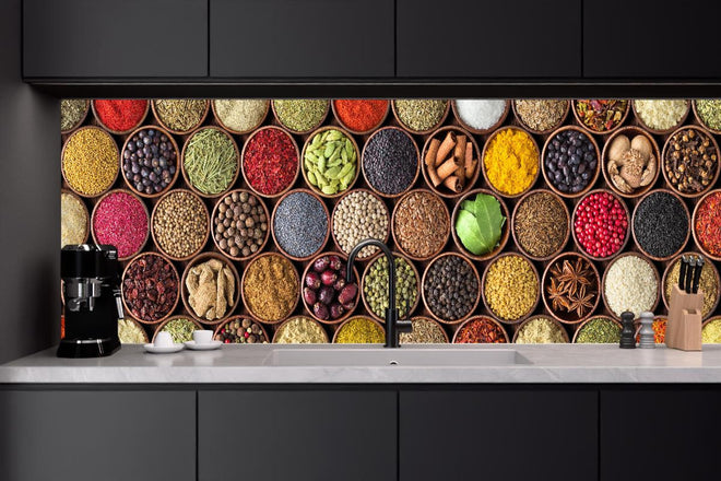 Küchenrückwand - Orientalische Gewürze