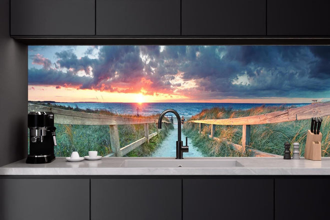 Küchenrückwand - Ostseepanorama