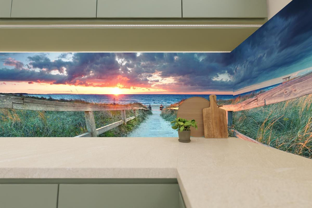 Küchenrückwand - Ostseepanorama