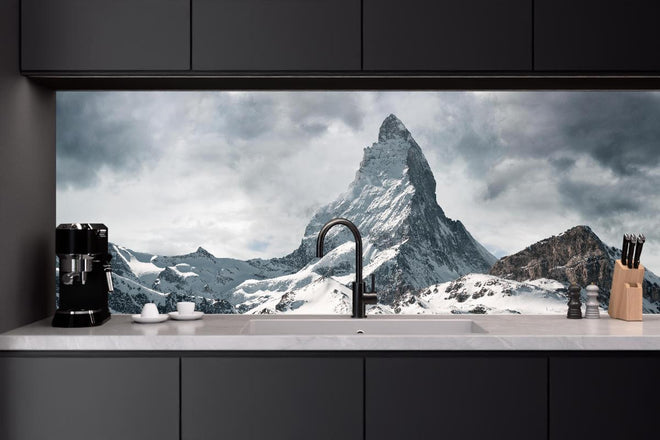 Küchenrückwand - Panorama - Majestätischer Matterhorn - Alpen