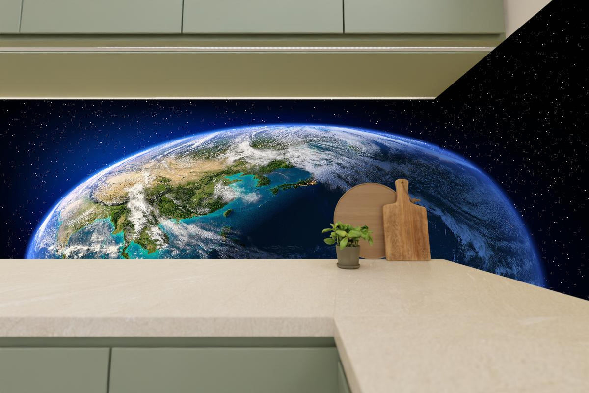 Küchenrückwand - Planet Erde