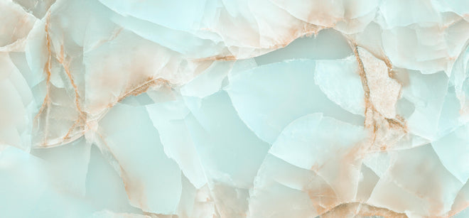 Küchenrückwand - Polierter Onyx-Marmor