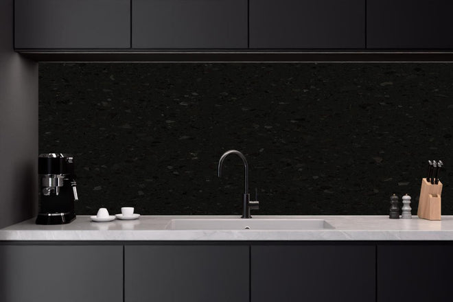 Küchenrückwand - Quarz Diamond Charcoal