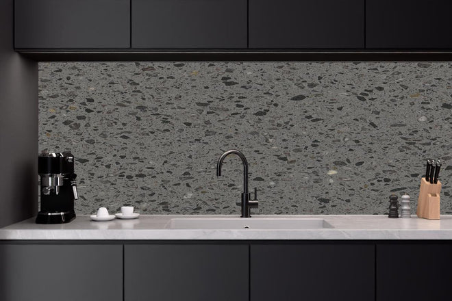 Küchenrückwand - Quarz FusionStone Grey