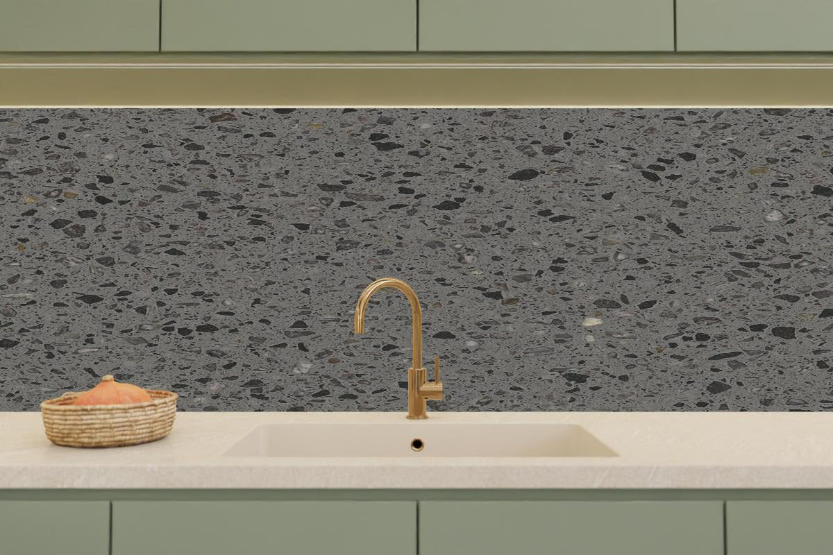 Küchenrückwand - Quarz FusionStone Grey