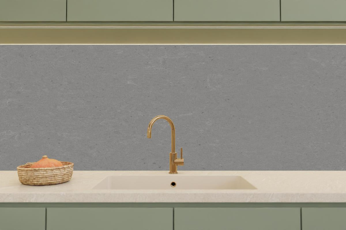 Küchenrückwand - Quarz Marble Grey