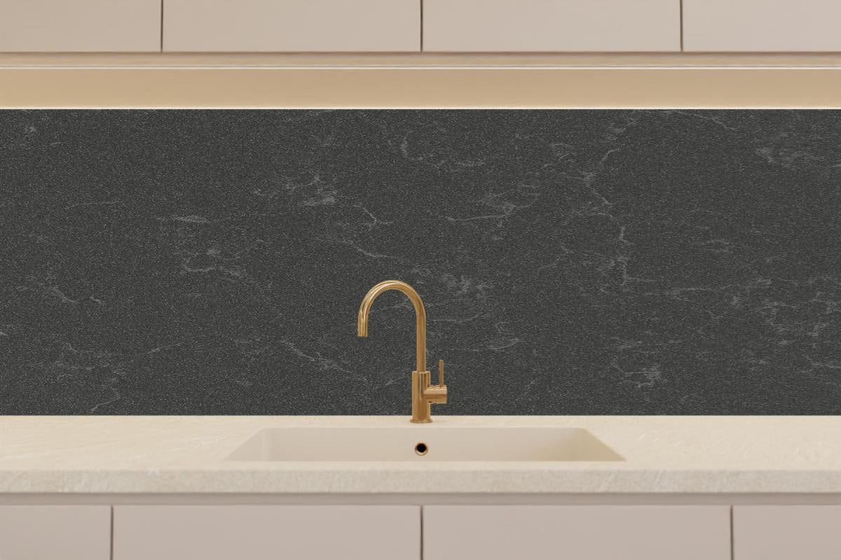 Küchenrückwand - Quarz Mineralstone Dark