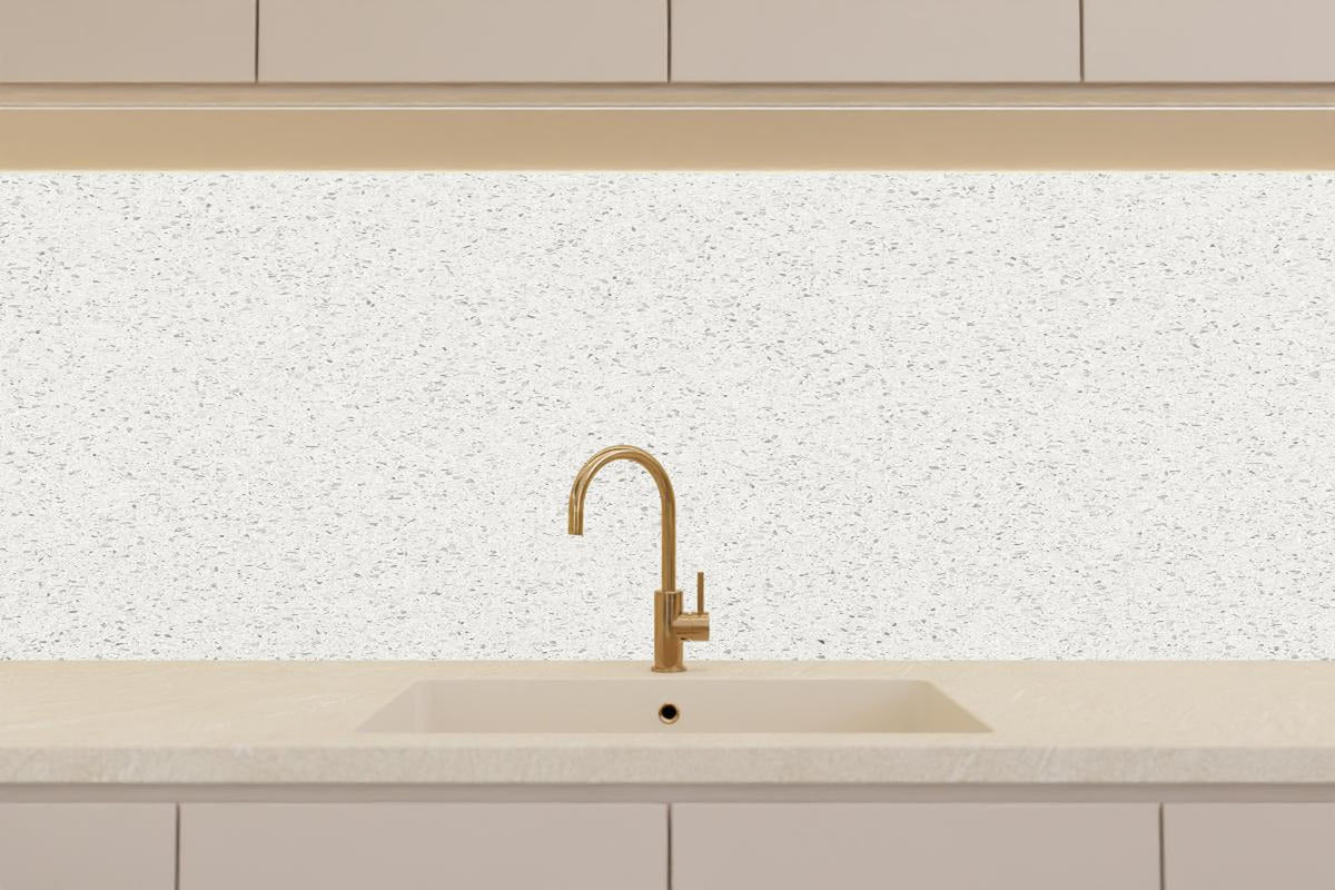 Küchenrückwand - Quarz Perla White