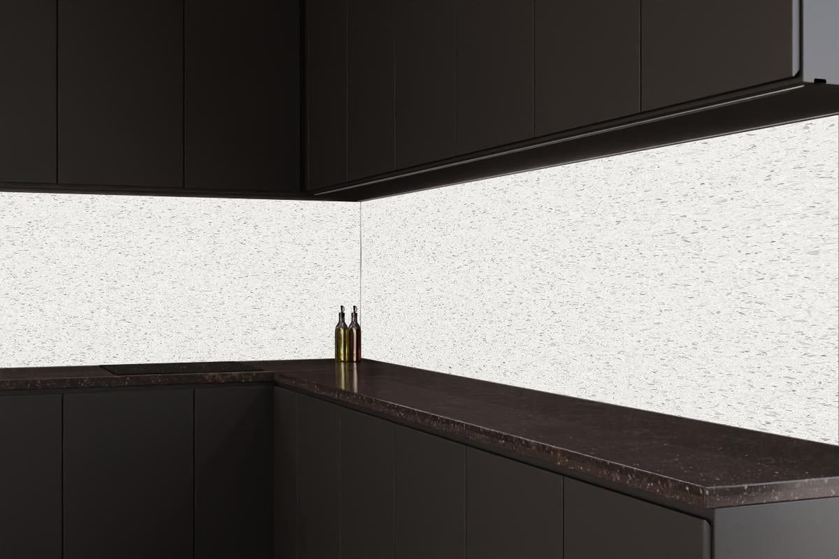 Küchenrückwand - Quarz Perla White