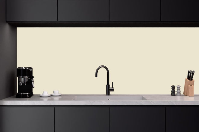 Küchenrückwand - RAL 1013 (Austernweiß)