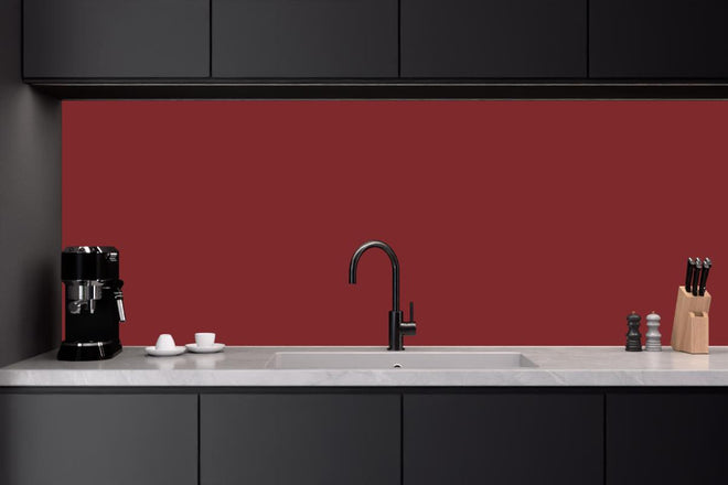 Küchenrückwand - RAL 3011 (Braunrot)