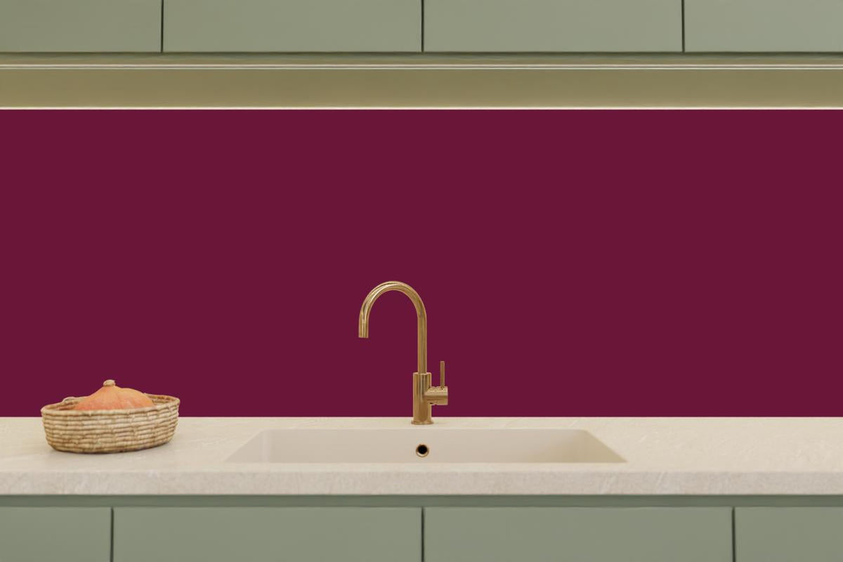 Küchenrückwand - RAL 4004 (Weinrotviolett)