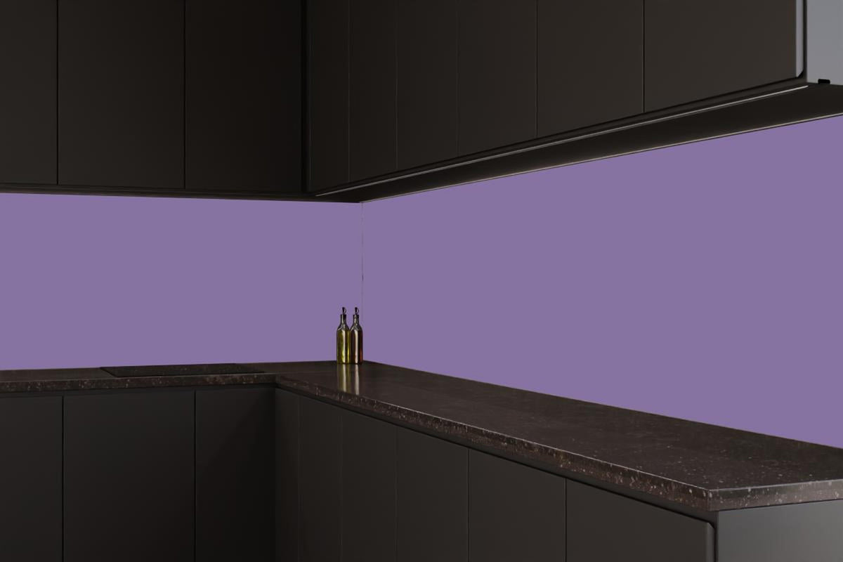 Küchenrückwand - RAL 4011 (Perlviolett)