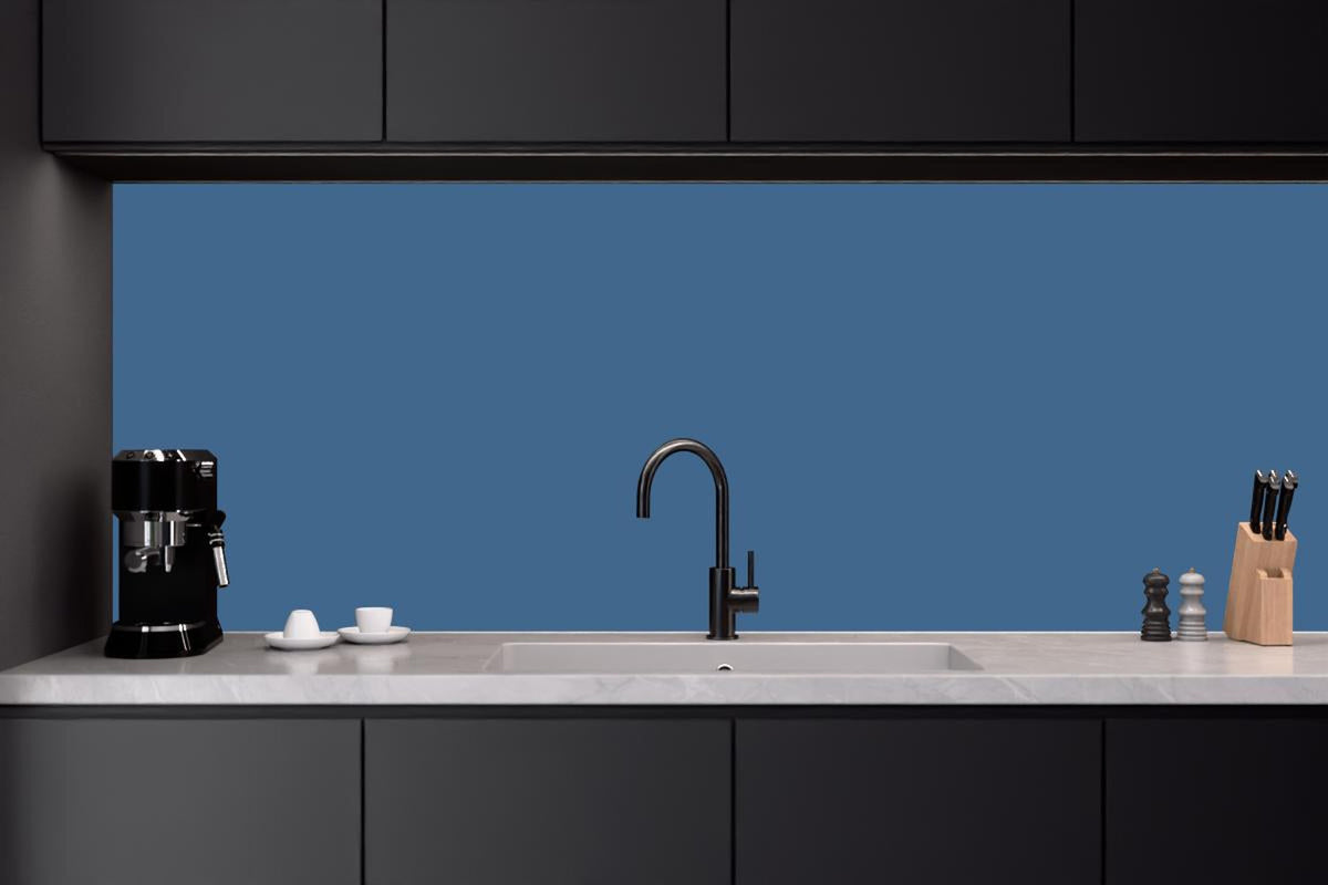Küchenrückwand - RAL 5007 (Brillantblau)