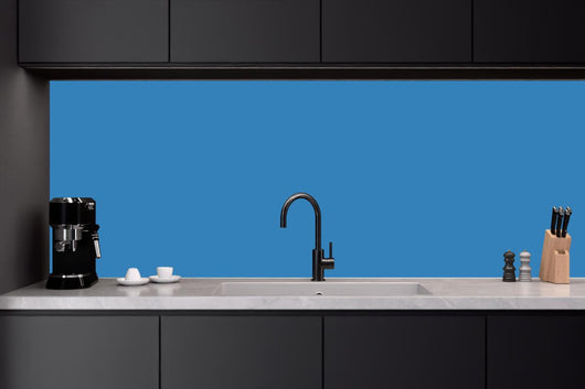 Küchenrückwand - RAL 5012 (Hellblau)