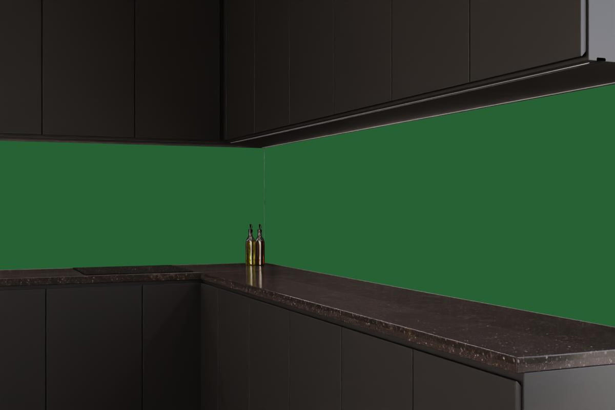 Küchenrückwand - RAL 6002 (Laubgrün)