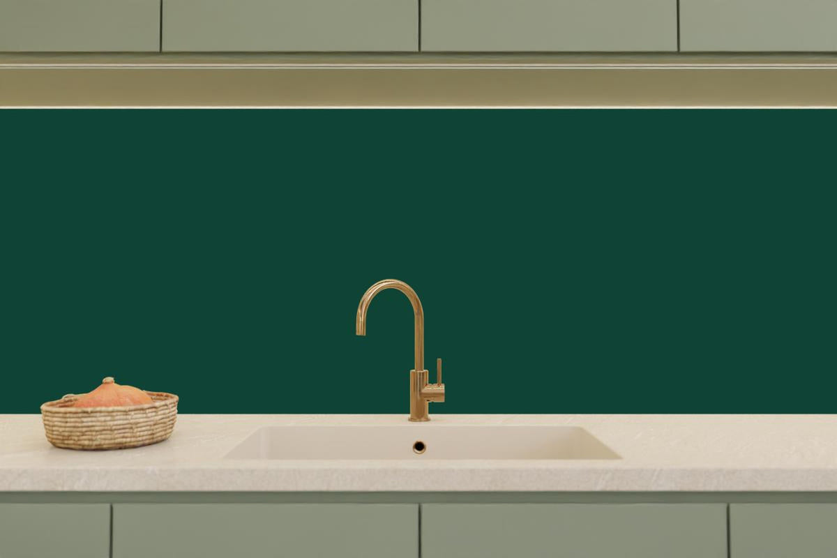 Küchenrückwand - RAL 6005 (Moosgrün)