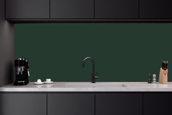 Küchenrückwand - RAL 6009 (Tannengrün)