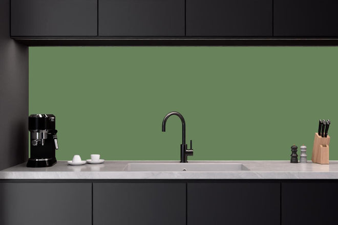 Küchenrückwand - RAL 6011 (Reseda grün)