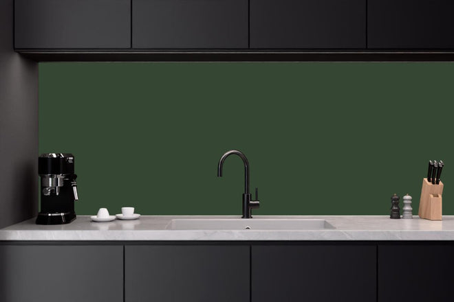 Küchenrückwand - RAL 6020 (Chromgrün)