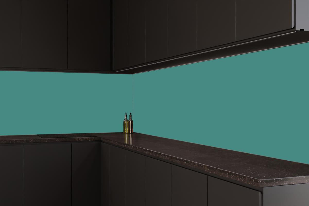 Küchenrückwand - RAL 6033 (Minttürkis)