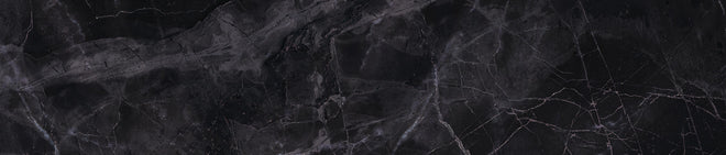 Küchenrückwand - Schwarz-grauer Marmor