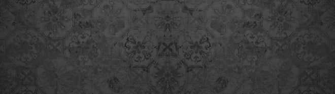 Küchenrückwand - Schwarze Keramik Motiv