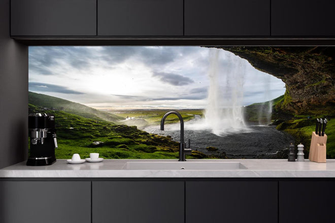 Küchenrückwand - Seljalandsfoss Wasserfall