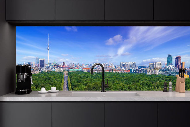 Küchenrückwand - Skyline von Berlin