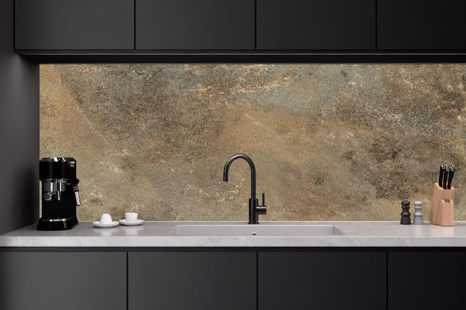 Küchenrückwand - Steinige Zement Struktur